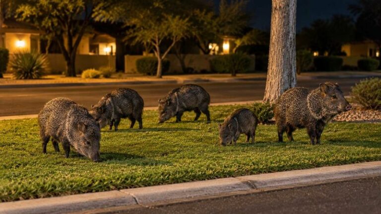 What It Means When Javelinas Show Up in Your Arizona Yard