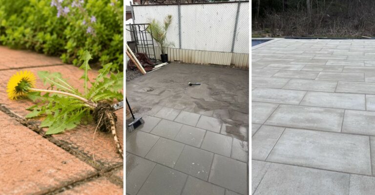 The Easy Way To Stop Weeds Between Pavers In Virginia