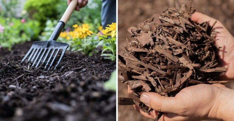 The Mulch Depth That Helps California Gardens Survive Dry Santa Ana Winds