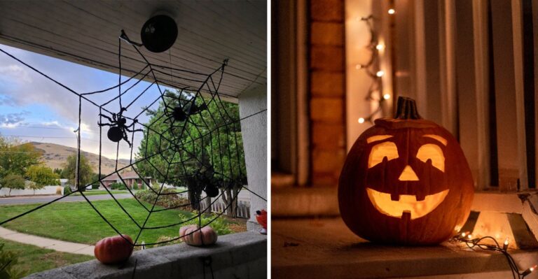 How To Decorate A Florida Porch For Halloween Without Using Fake Spiderwebs