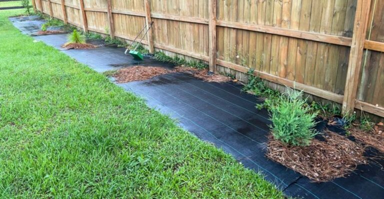 Why Florida Landscapers Are Pulling Up The Fabric Under Their Mulch