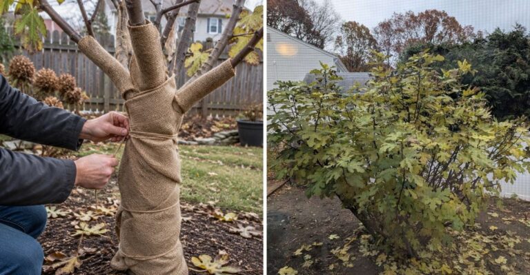 Why Brooklyn’s Fig Trees Get Wrapped In Burlap And Buckets Every Winter