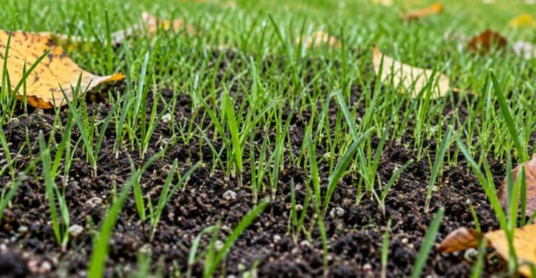Why Falling Leaves Can Smother A Newly Seeded North Carolina Fescue Lawn