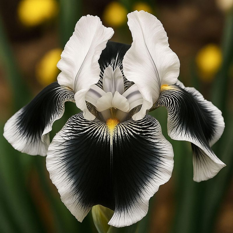 ‘Black And White’ is a different iris with unverified Arizona performance ‘Black And White’ is a different iris with unverified Arizona performance
